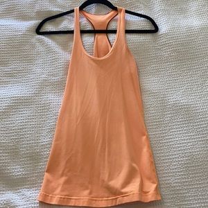 Pastel Orange Lululemon Racerback (Nulu Fabric)